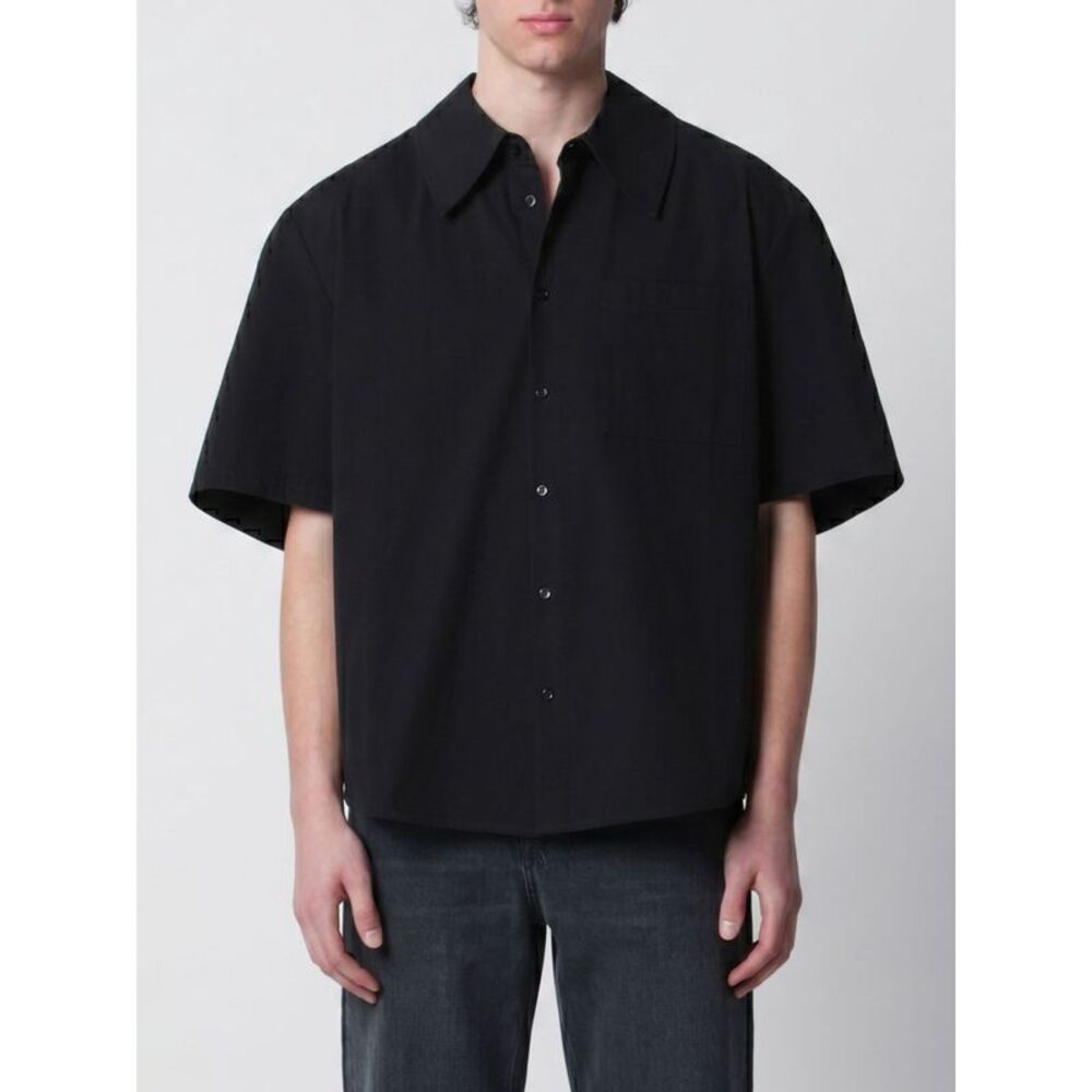 Si©Fr Shirt Men Black